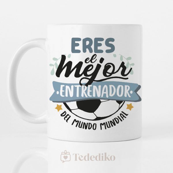 Taza para entrenador de fútbol